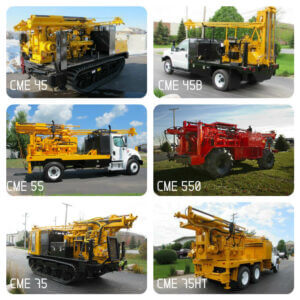 CME Drill Rig Models