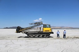 Rubber Tracked Spray Boom Mining Application for Sale