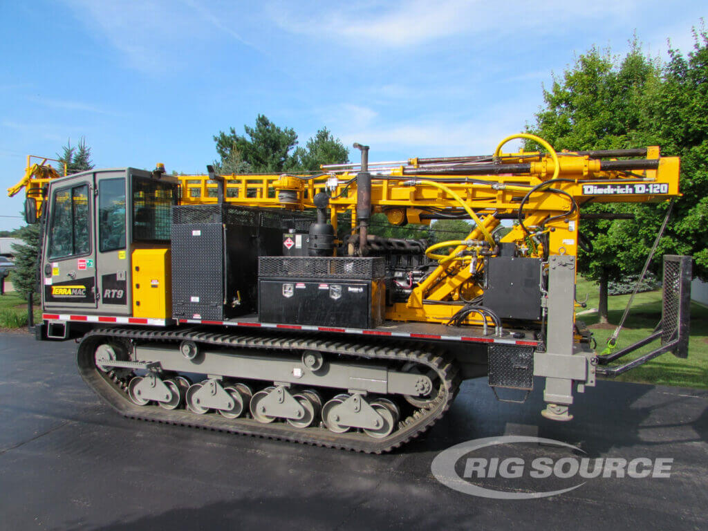 Track Mounted Diedrich D120 Drill Rig for Rent 16118 Drill Rigs