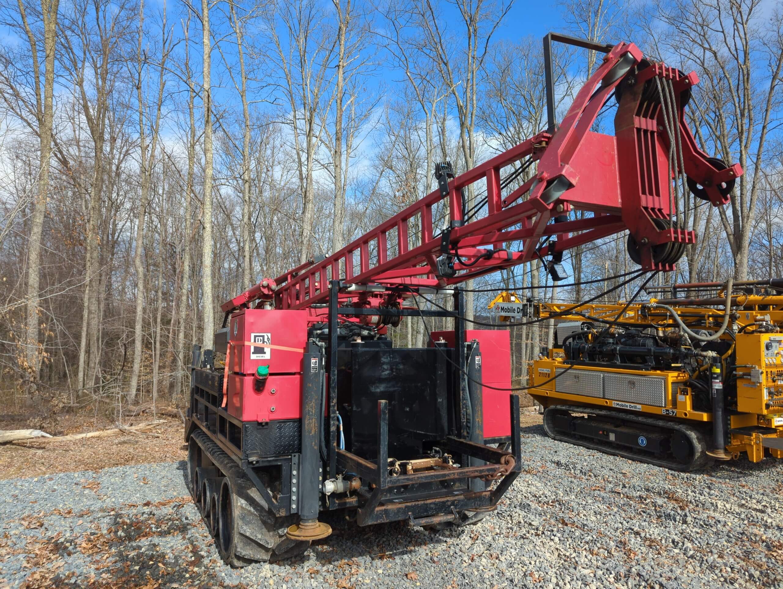 ***SOLD*** Used Diedrich D50 Track Rig for sale Unit 20124 Drill