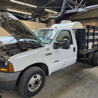 2005 FORD F350 LIFT GATE SUPPORT TRUCK