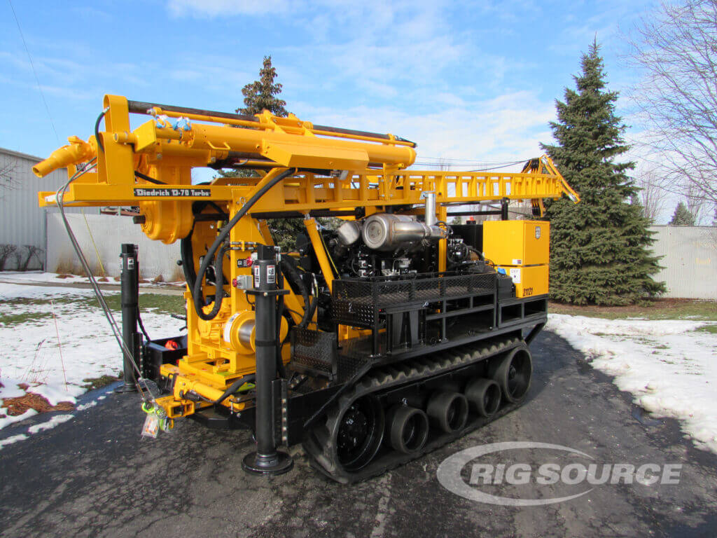 Diedrich D70 All Terrain Drill Rig Auger Drill Rig Unit 21121