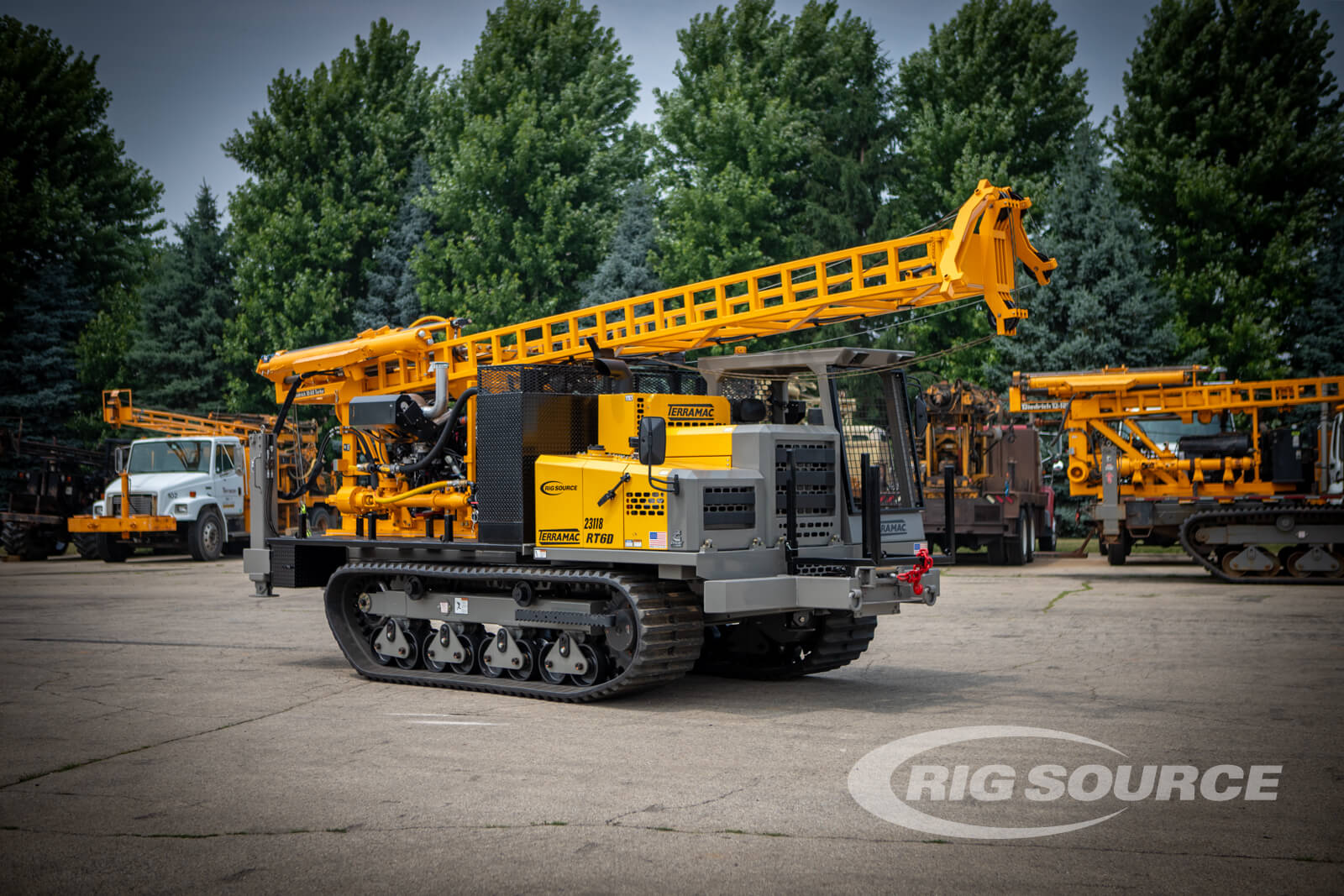 Diedrich D50 / Terramac RT6D Drill Rig For Rent or Sale Unit 23118