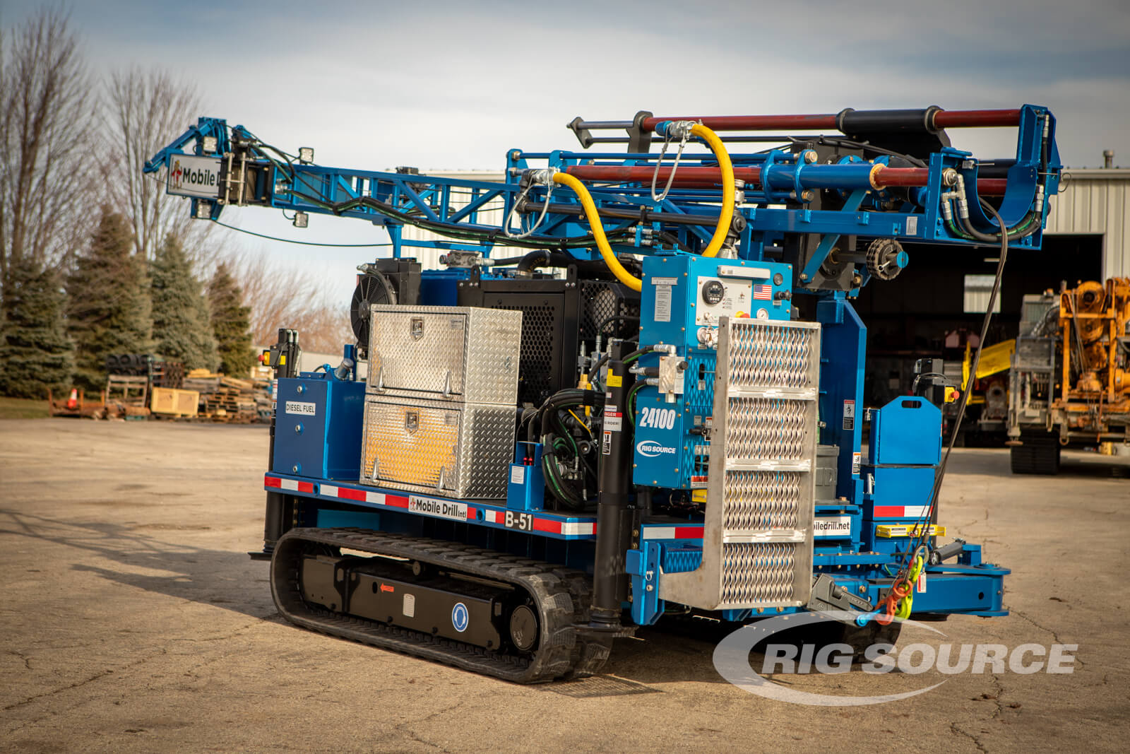 Mobile Drill B-51 Track Rig | Geotechnical Drill Rigs | #24100