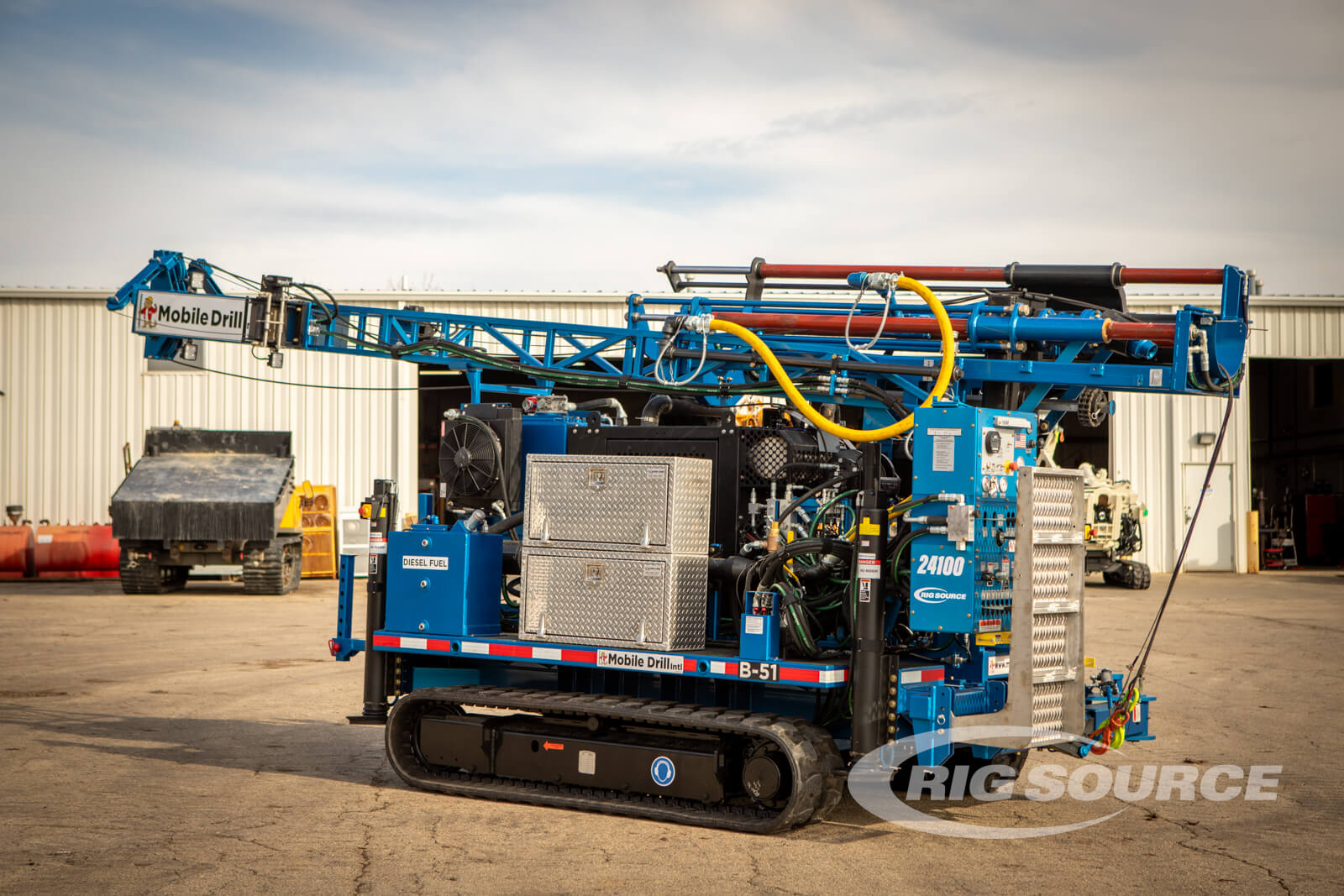 Mobile Drill B-51 Track Rig | Geotechnical Drill Rigs | Unit 24100