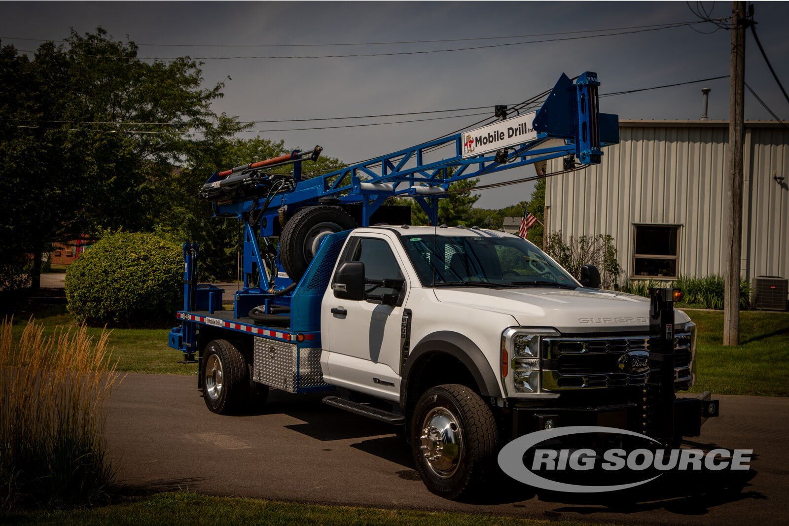 Mobile B-46 on Ford F600 | Drill Rigs For Rent | Unit 24104