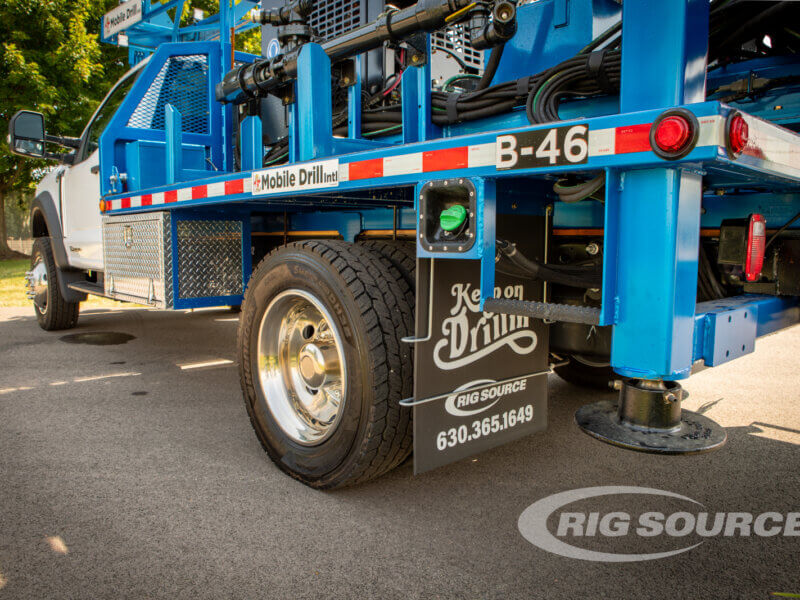 Mobile B-46 on Ford F600 | Drill Rigs For Rent | Unit 24104