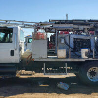 1989 CME-55 CME55 Truck Mounted Drill Rig