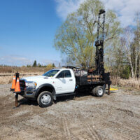 B230428 CME 45 on Dodge 5500 Tradesman Drill Rig
