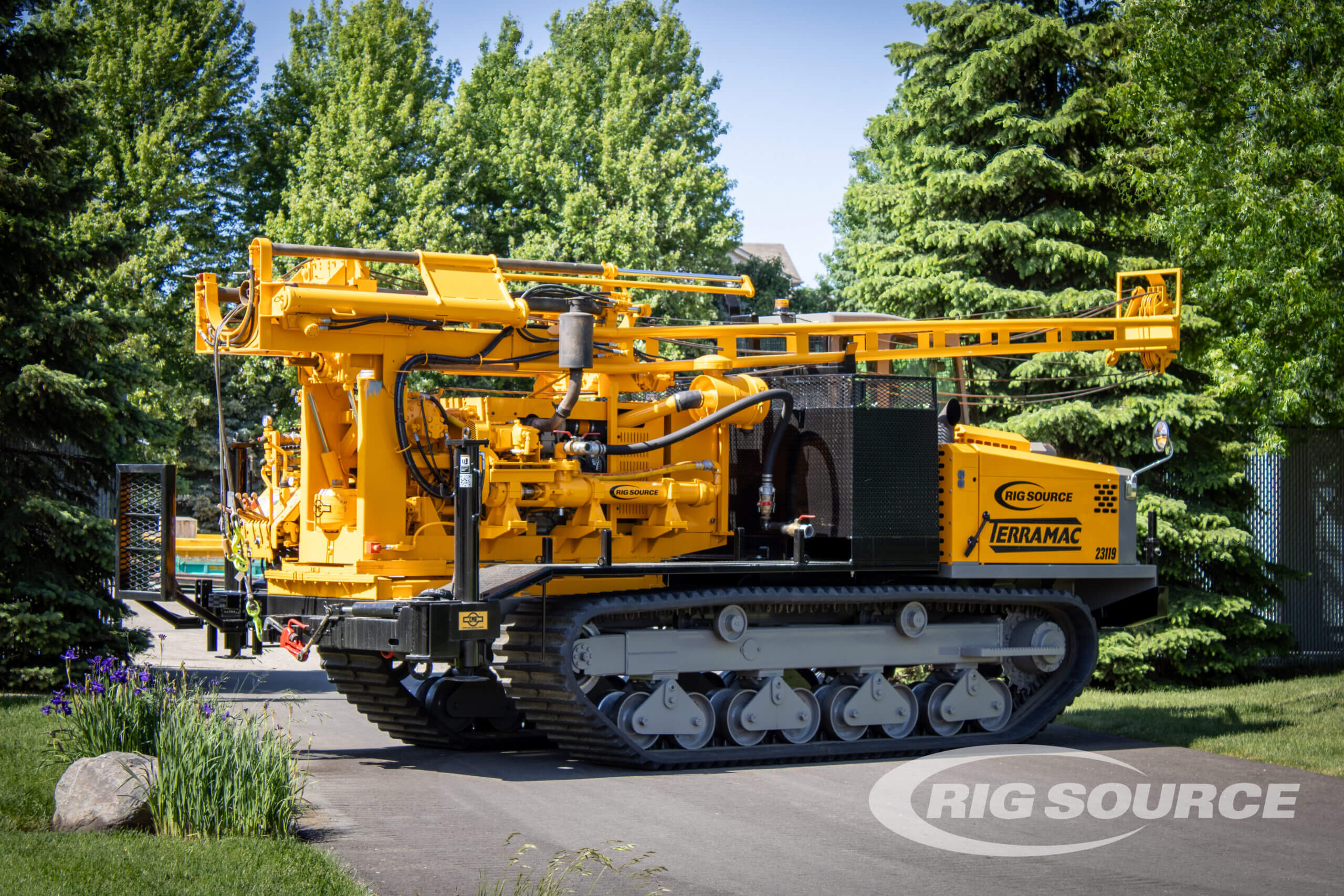 2002 CME 75 Drill Rig on Terramac RT9 Carrier – for Rent - Unit #23119 ...