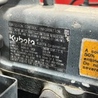 B230309 Kubota Track Drill Rig