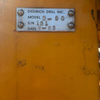 B230103A 1993 DIEDRICH D-50 TRAILER MOUNTED RIG
