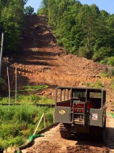 Personnel Carrier for Pipeline Crew Transport