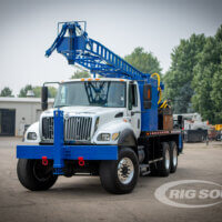 Diedrich D120 International 7400 6x6 Truck Drill Rig