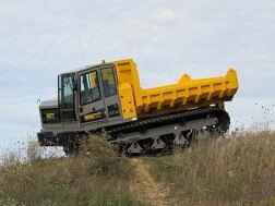 Terramac RT14 Crawler Carrier on Pipeline Projects
