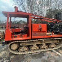B230308 Mobile B-47 Drill Rig on Morooka Carrier