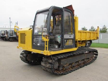 komatsu cd60 rotating crawler carrier unit