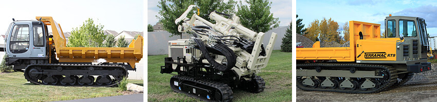 Drill Rig and Crawler Carrier Rental Equipment
